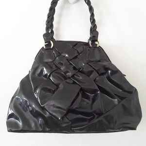 Valentine Garavani Black Large Black Patent Bag